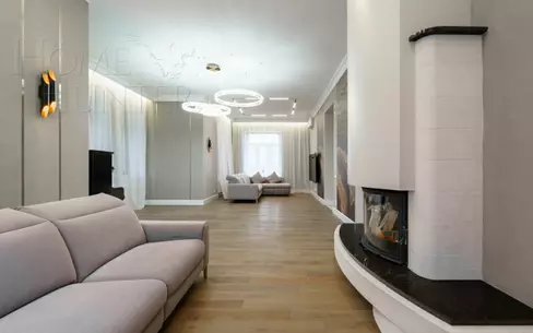 2-этажный коттедж 450 м² с отделкой