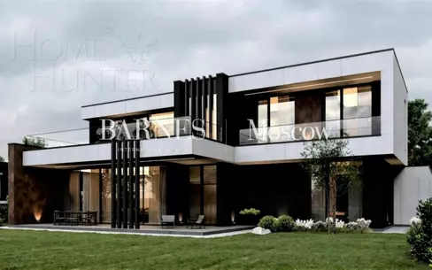 2-этажный коттедж 385 м² без отделки