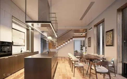 3-этажный коттедж 1 200 м² без отделки