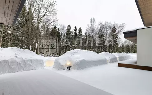 1-этажный коттедж 520 м² с отделкой