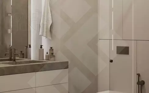 2-КОМН. КВАРТИРА С ОТДЕЛКОЙ 56 М² НА 6 ЭТАЖЕ