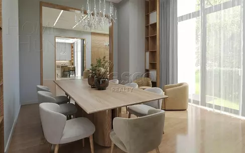 2-этажный коттедж 350 м² без отделки