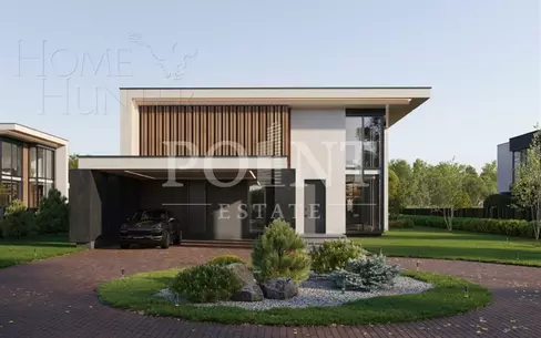 2-этажный коттедж 380 м² без отделки