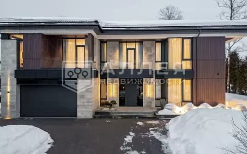 2-этажный коттедж 835 м² с отделкой