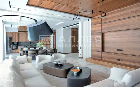 2-этажный коттедж 520 м² с отделкой