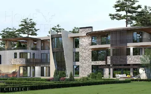 3-этажный коттедж 1 451 м² без отделки