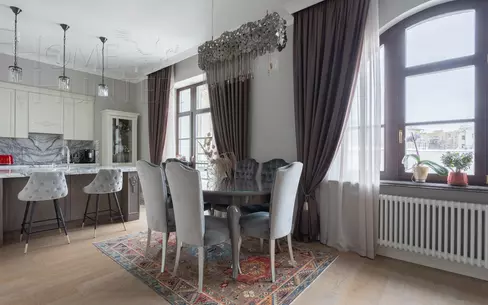 3-КОМН. КВАРТИРА С ОТДЕЛКОЙ 107.8 М² НА 4 ЭТАЖЕ