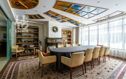 2-этажный коттедж 1 129 м² с отделкой