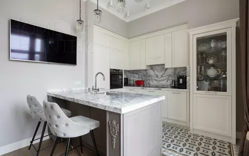 3-КОМН. КВАРТИРА С ОТДЕЛКОЙ 107.8 М² НА 4 ЭТАЖЕ