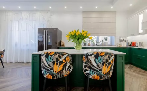 2-этажный коттедж 350 м² с отделкой