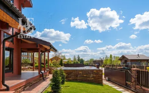 2-этажный коттедж 340 м² с отделкой