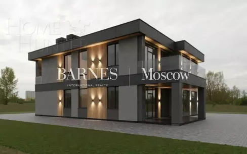 2-этажный коттедж 350 м² без отделки