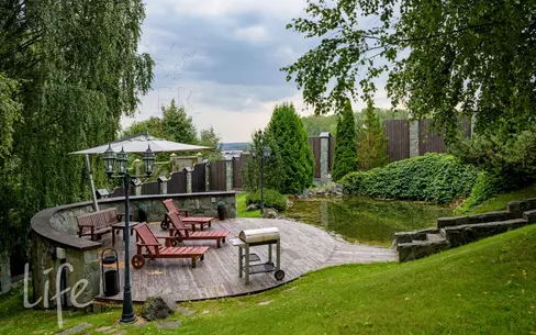 2-этажный коттедж 400 м² с отделкой