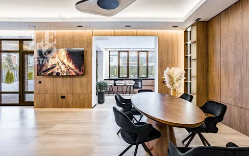 2-этажный коттедж 340 м² с отделкой