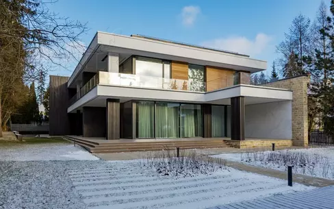 2-этажный коттедж 743 м² без отделки