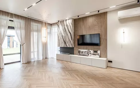 2-этажный коттедж 353 м² с отделкой