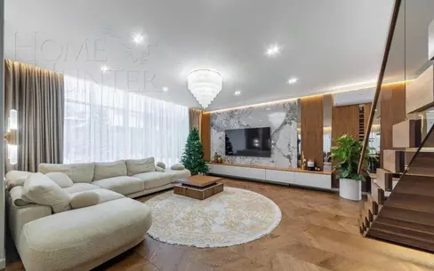 2-этажный коттедж 357 м² с отделкой