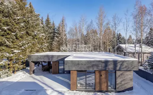 2-этажный коттедж 398.5 м² без отделки