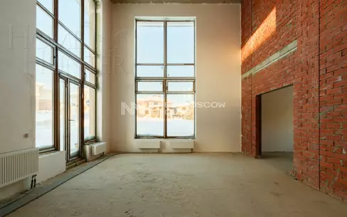 2-этажный коттедж 499 м² без отделки