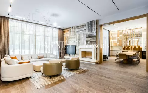 2-этажный коттедж 400 м² с отделкой