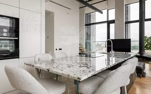 2-УРОВНЕВЫЙ ПЕНТХАУС С ОТДЕЛКОЙ 157 М² НА 18 ЭТАЖЕ