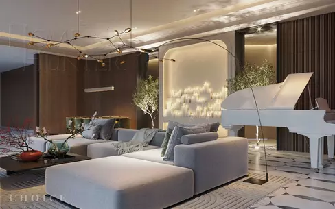 3-этажный коттедж 1 451 м² без отделки