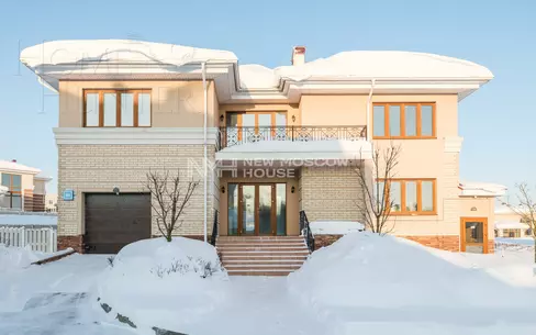 2-этажный коттедж 499 м² без отделки