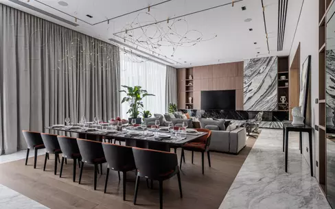 2-этажный коттедж 1 731 м² с отделкой