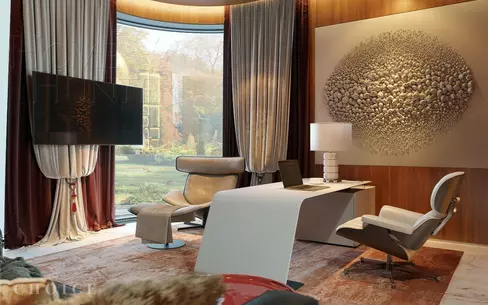 3-этажный коттедж 1 451 м² без отделки