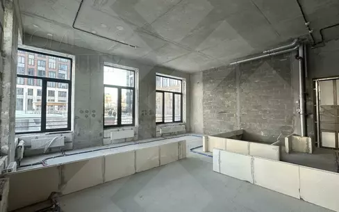 1-КОМН. КВАРТИРА БЕЗ ОТДЕЛКИ 50 М² НА 1 ЭТАЖЕ