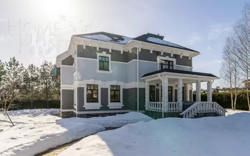 2-этажный коттедж 534.5 м² с отделкой