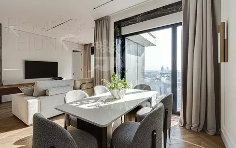 3-КОМН. КВАРТИРА С ОТДЕЛКОЙ 96 М² НА 25 ЭТАЖЕ