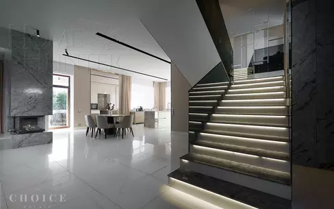 2-этажный коттедж 430 м² с отделкой