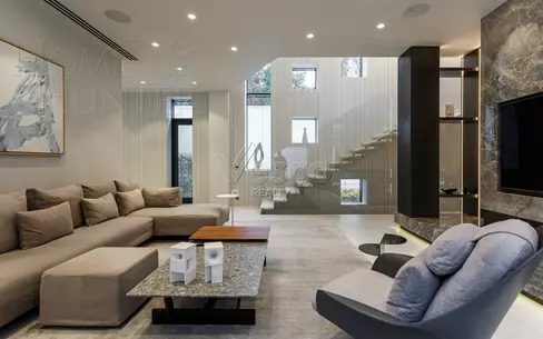 2-этажный коттедж 800 м² с отделкой