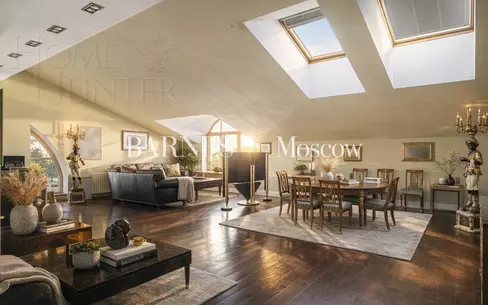 2-УРОВНЕВЫЙ ПЕНТХАУС С ОТДЕЛКОЙ 345 М² НА 5 ЭТАЖЕ