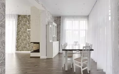 2-этажный коттедж 417.3 м² с отделкой