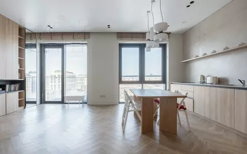 4-КОМН. КВАРТИРА С ОТДЕЛКОЙ 99 М² НА 17 ЭТАЖЕ