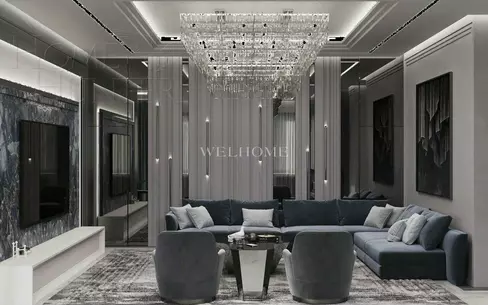 2-этажный коттедж 575 м² без отделки