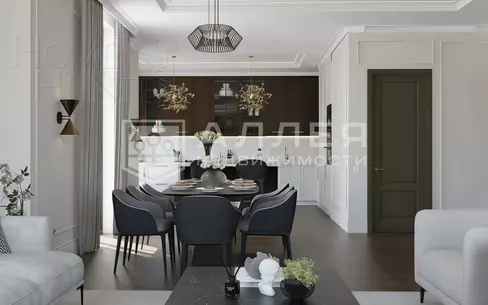 2-этажный коттедж 380 м² без отделки