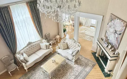 3-этажный коттедж 800 м² с отделкой