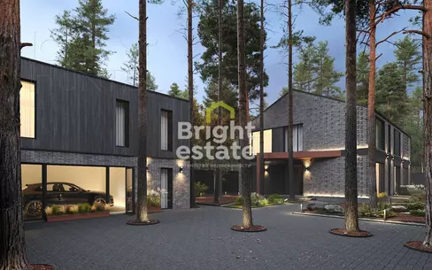 2-этажный коттедж 750 м² с отделкой