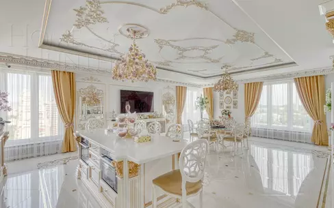 2-УРОВНЕВАЯ КВАРТИРА С ОТДЕЛКОЙ 721 М² НА 15 ЭТАЖЕ