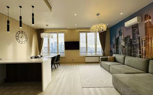 2-КОМН. КВАРТИРА С ОТДЕЛКОЙ 70.3 М² НА 36 ЭТАЖЕ