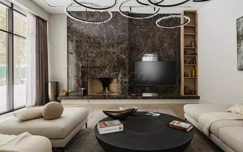 2-этажный коттедж 380 м² с отделкой