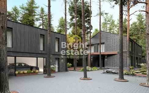 2-этажный коттедж 750 м² с отделкой