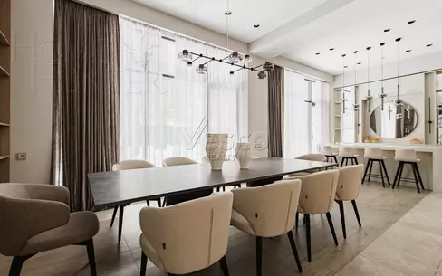 2-этажный коттедж 380 м² с отделкой