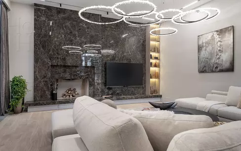 2-этажный коттедж 380 м² с отделкой