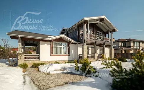 2-этажный коттедж 223 м² с отделкой