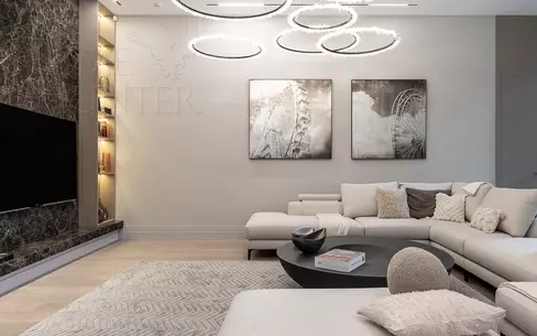 2-этажный коттедж 380 м² с отделкой