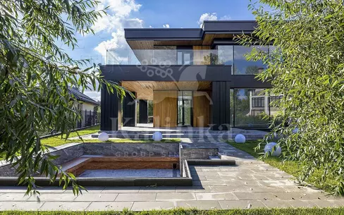 2-этажный коттедж 853.2 м² без отделки